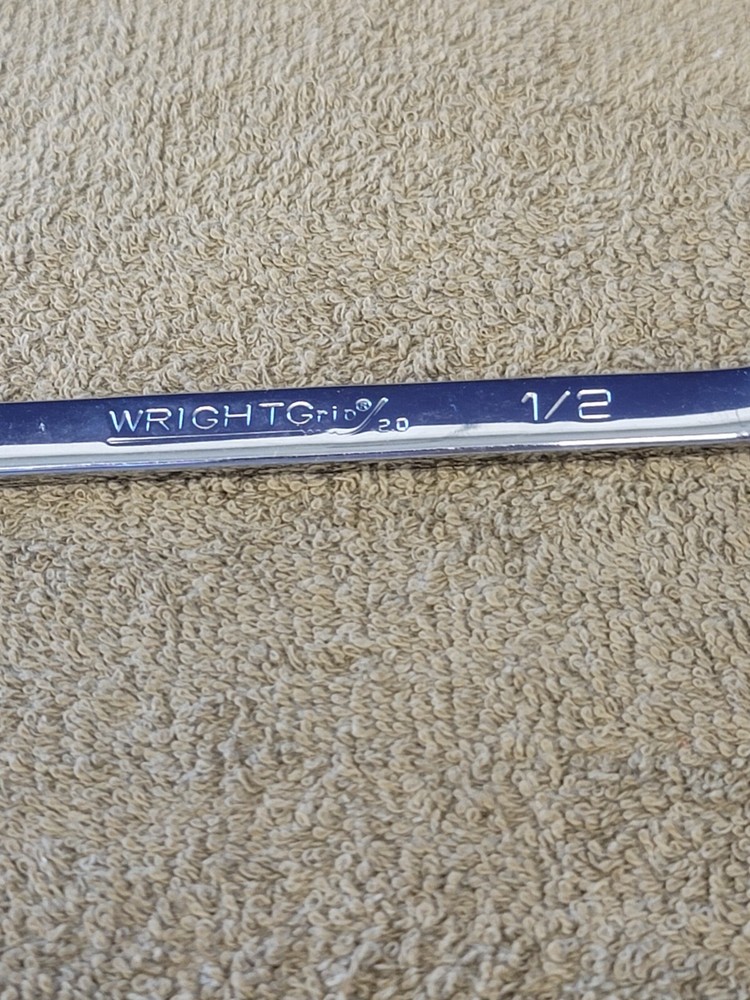 Wright Grip 2.0 Combination Wrench 1/2" Sae Chrome 1216 USA Tool