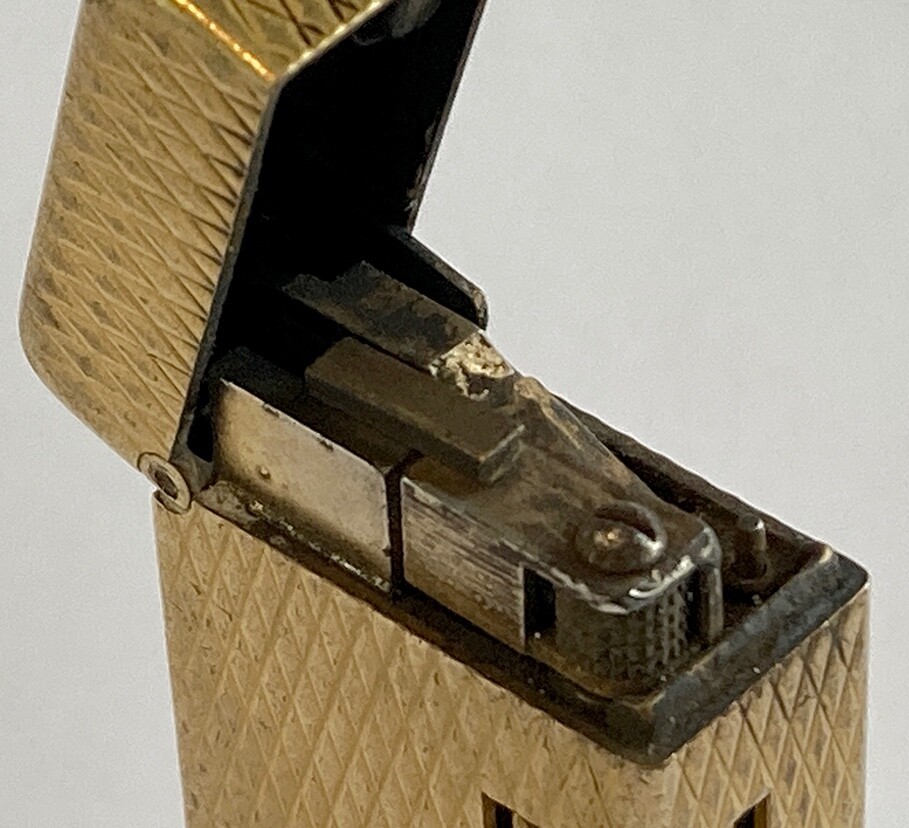 Dunhill Rollagas Lighter Gold Plated