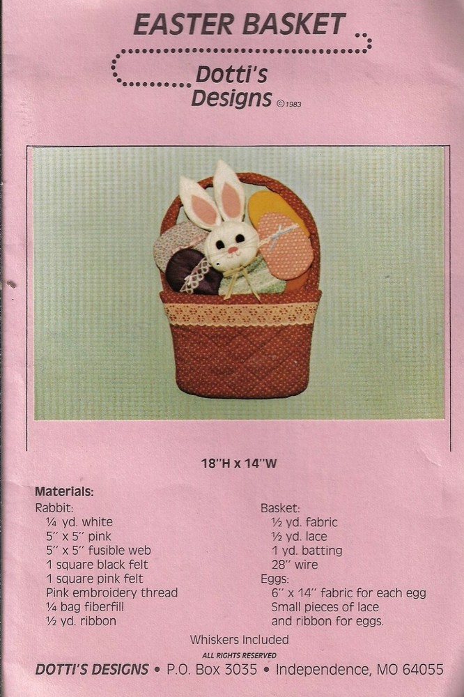 Dotti's Designs - Easter Basket [Pattern]