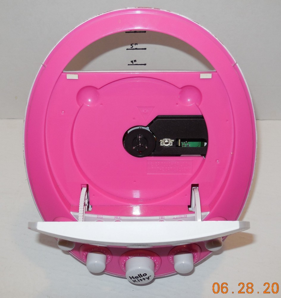 Hello Kitty Disco Party CDG Karaoke Machine Model 66209-wm