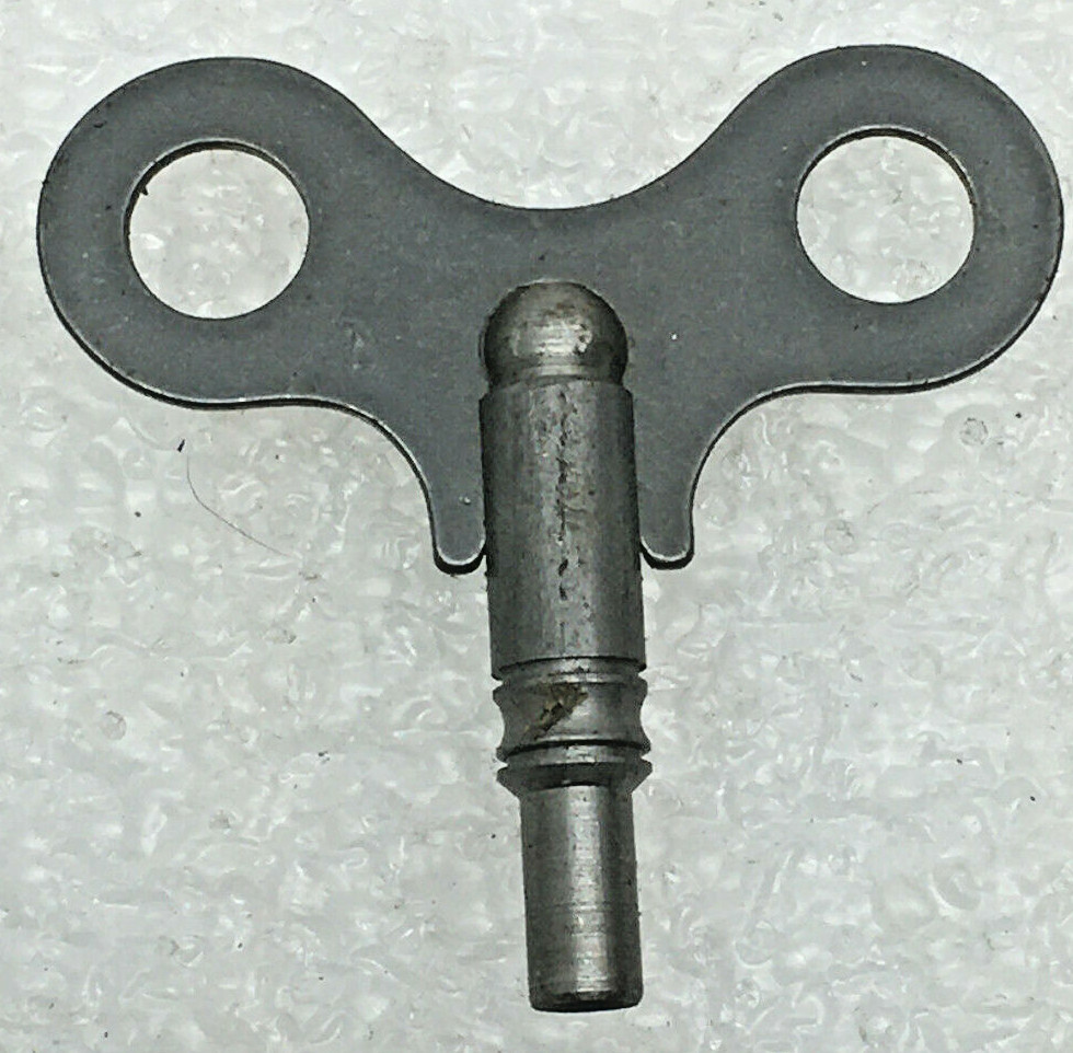 Antique #1 Steel Clock Key