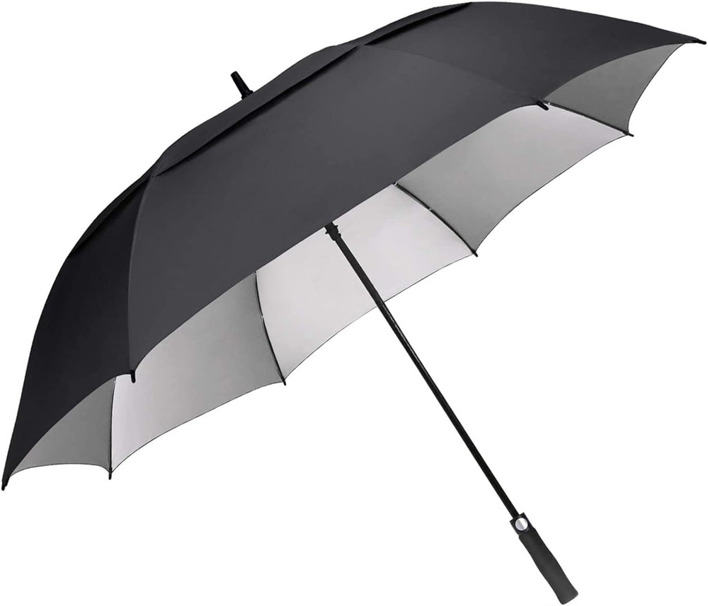 54/62/68 Inch Extra Large Windproof Golf Umbrella UV Protection Automatic Open D