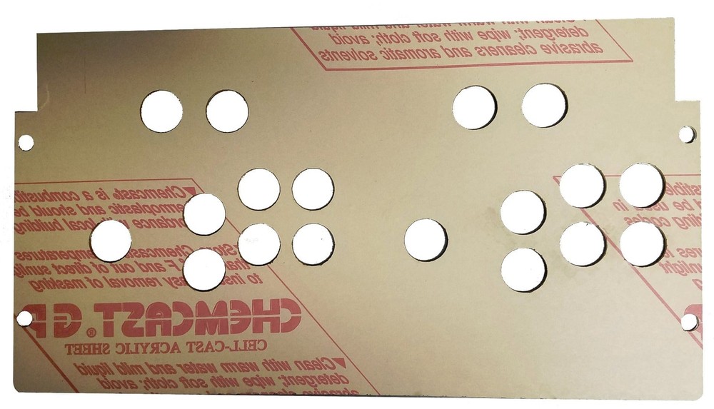 Plexiglass For Arcade1Up Control Deck