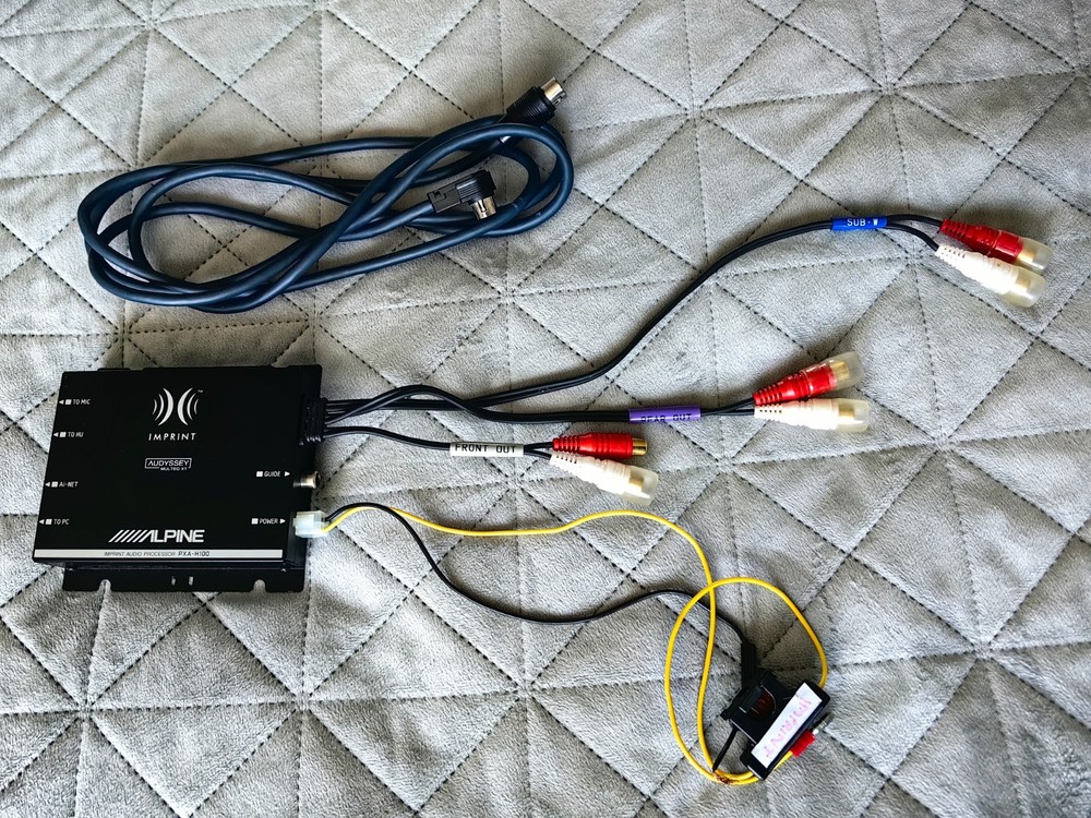 Alpine PXA-H100 IMPRINT Audio Processor w/Ai-Net Cable