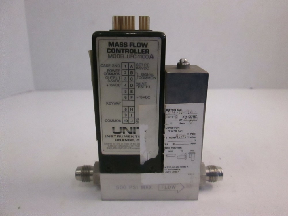 Unit UFC-1100A Mass Flow Controller MFC, O2, 500 SCCM