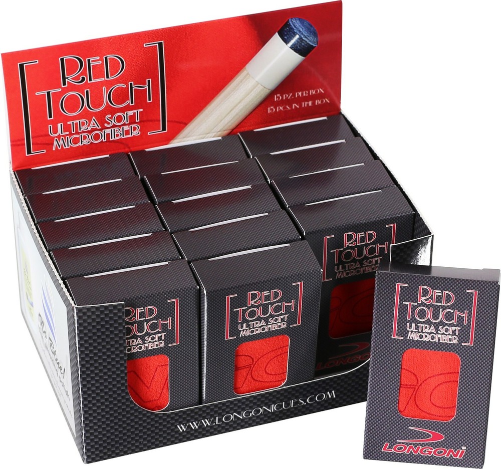 LONGONI Red Touch Ultra Soft Microfiber Cloth
