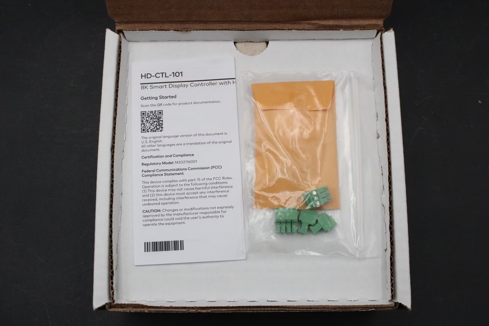 Crestron HD-CTL-101, 8K Smart Display Controller w/HDMI Connectivity