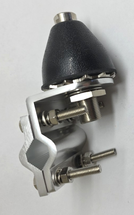 Deluxe Single Groove Mirror Mount with S0239 Beehive Stud Mount
