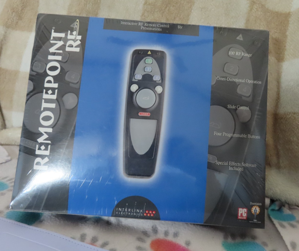 New Interlink Electronics VP4810 RemotePoint RF Control, NIB