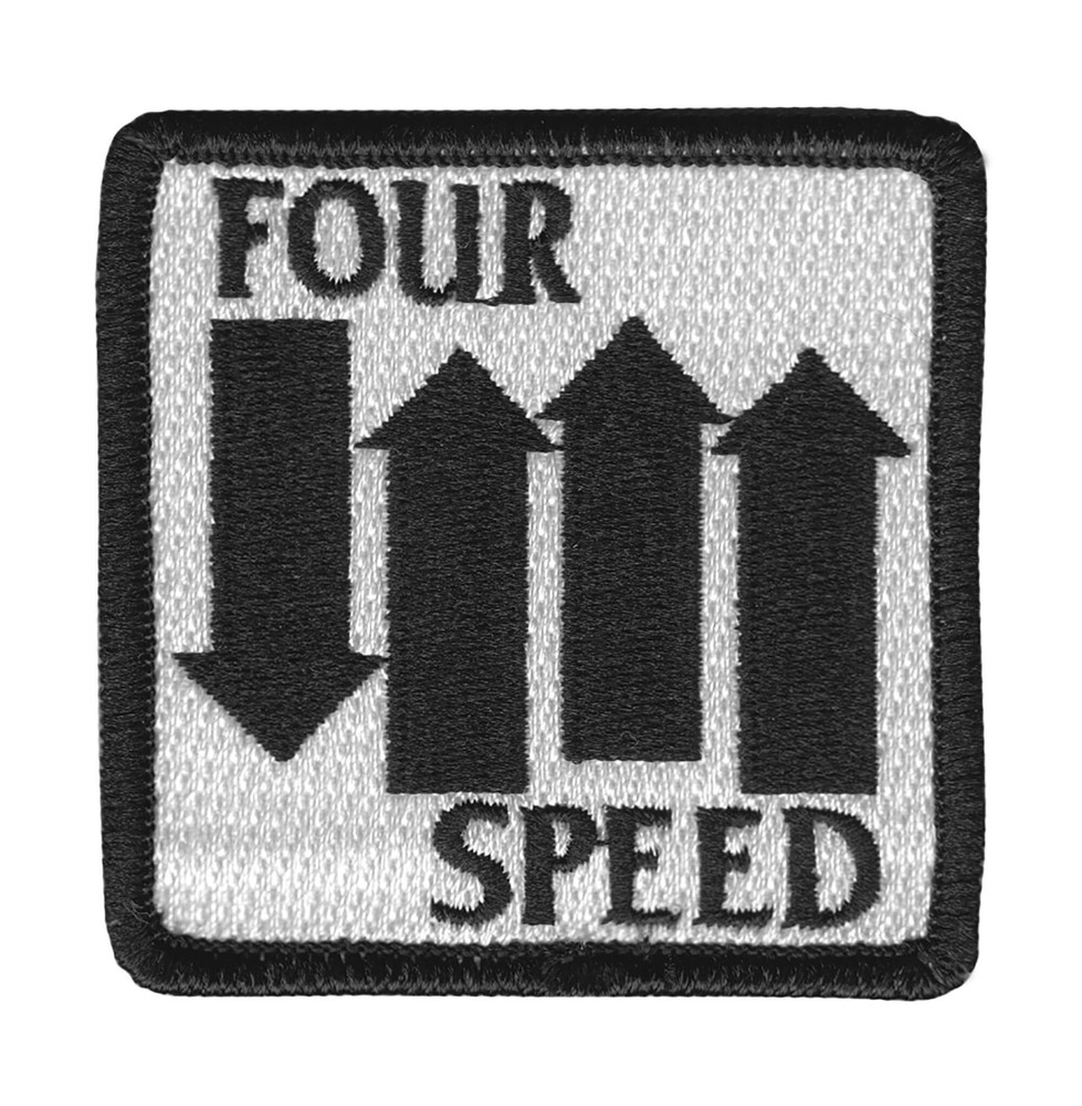 Lowbrow Customs Four Speed Patch