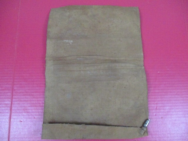 WWI Era AEF US Army Inflatable Flotation Bladder - Unit Marked - Khaki Tan NICE