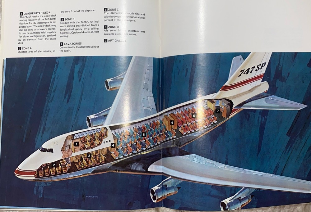 Boeing 747 SP Brochure