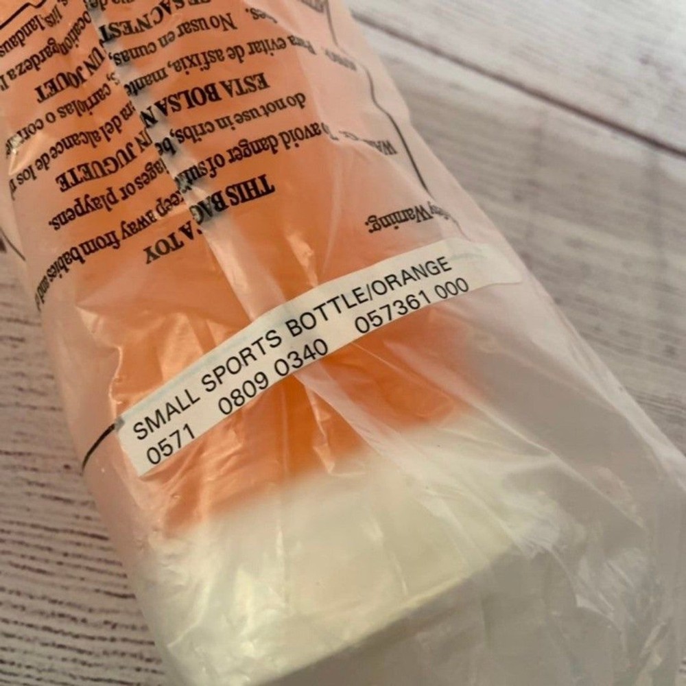 Tupperware 14oz Water Bottle Orange