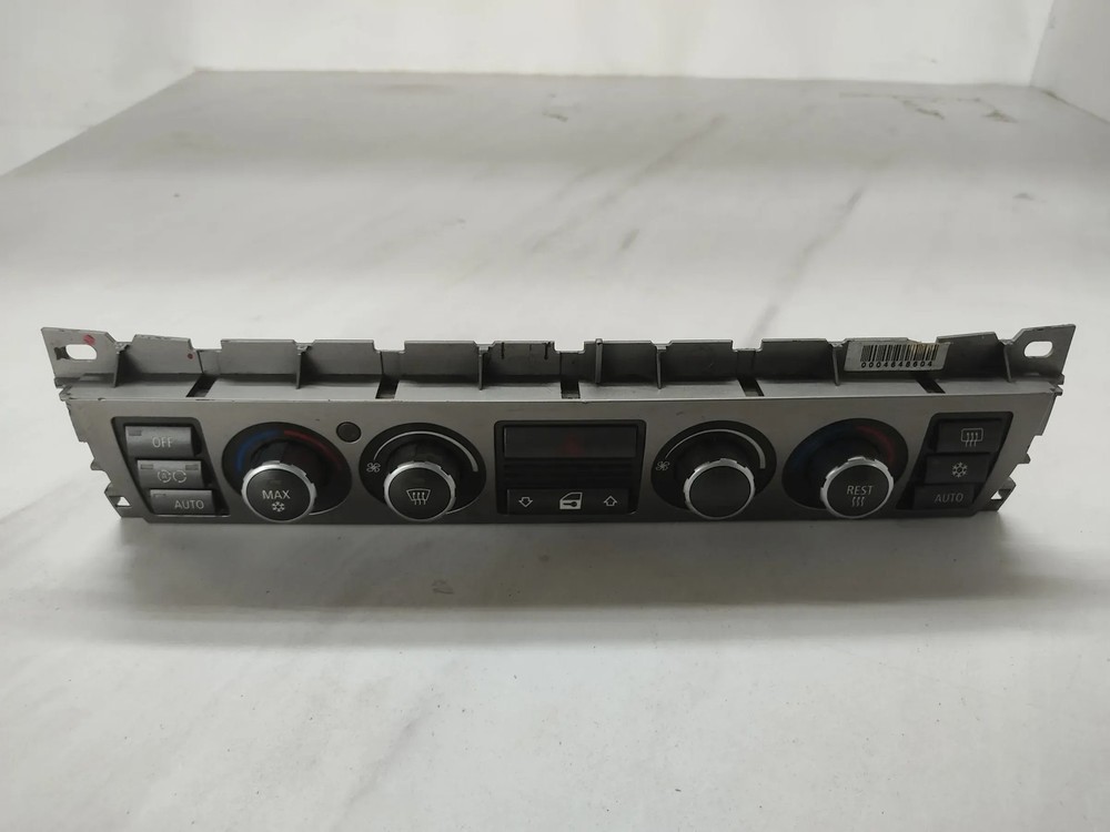 Original BMW E65 E66 Control Panel Automatic Air Conditioning (TITAN SILVER ) 64