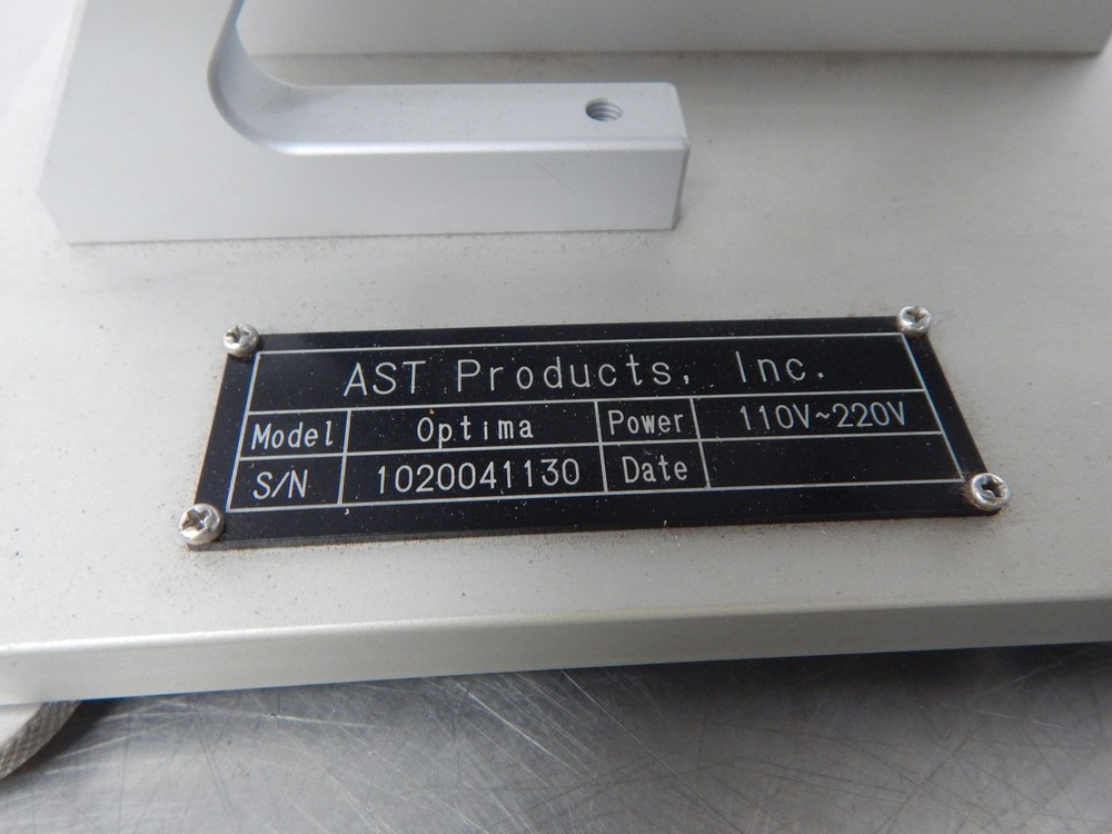 AST PRODUCTS VCA OPTIMA VIDEO CONTACT ANGLE SYSTEM