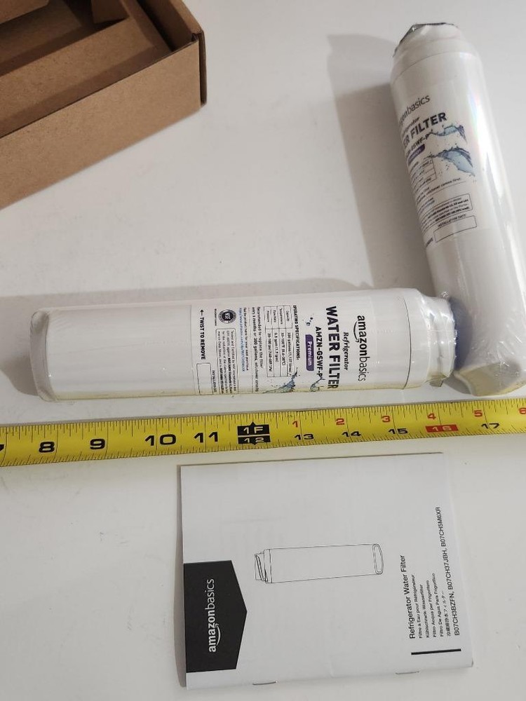 GSWF Premium Refrigerator Water Filter Cartridge Replacement for GE 2 Pack