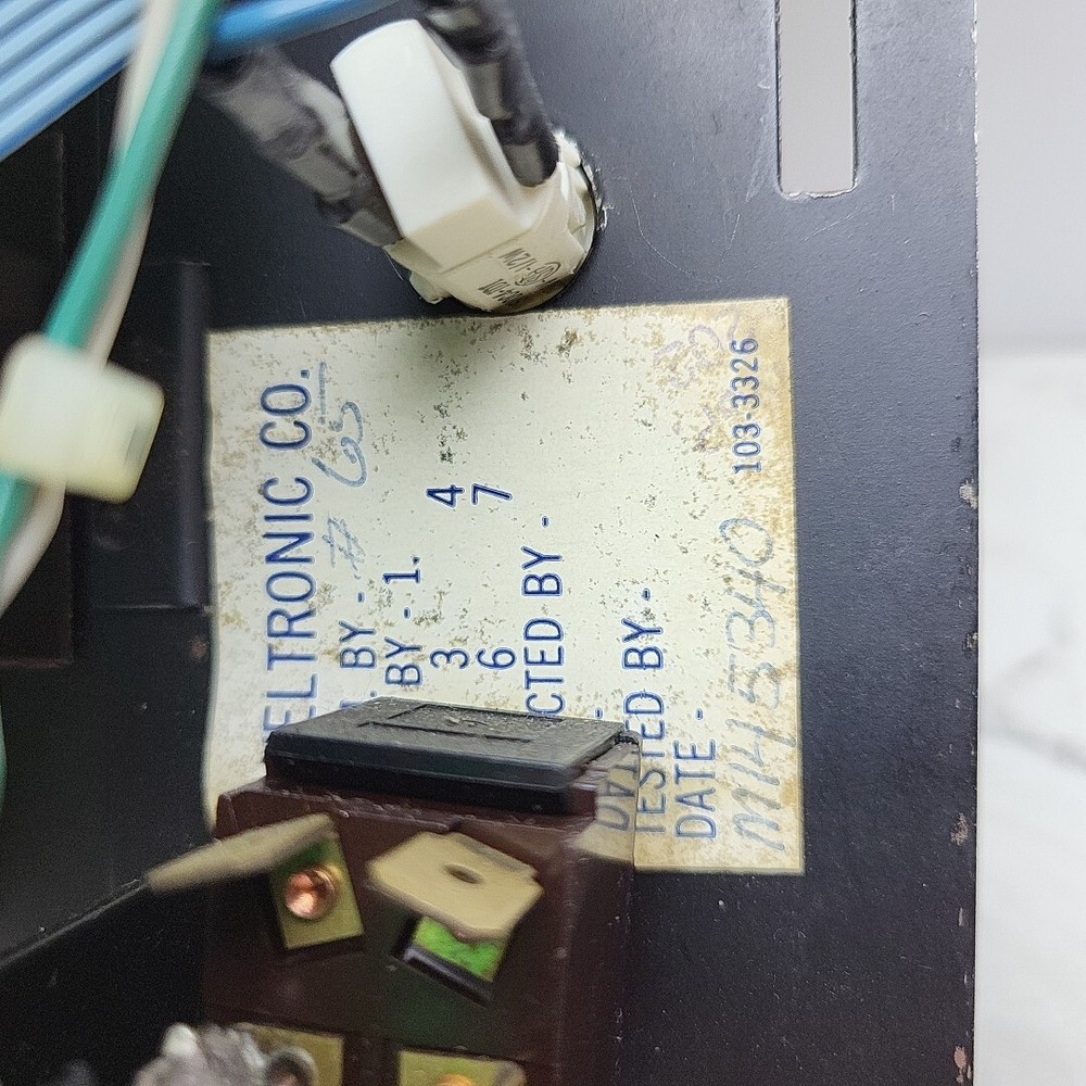 Technitron Mcs 2109 Micro Controlled System For Spot Welder Welding *Used