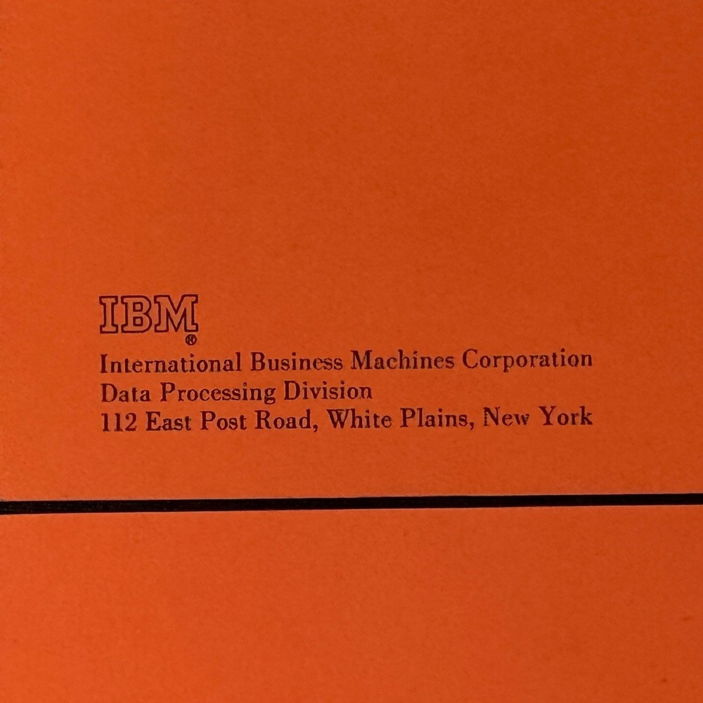1961 IBM Principles of Programming 12 Book Set Personal Study Program Vintage
