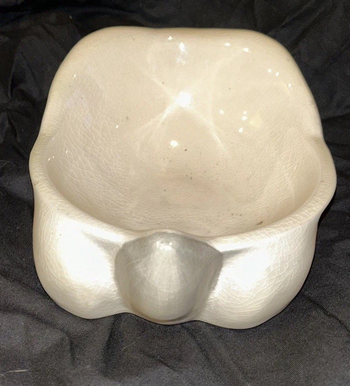 Vintage Easter Bunny Rabbit Bowl & Mug Candy Dish Decorative Glazed Ceramic EUC