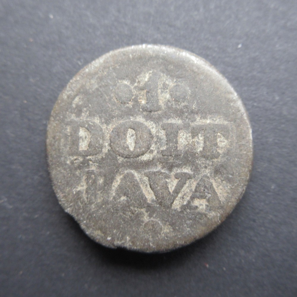 1 Duit (Tin Doit) 1814 Java Dutch Indies (Indonesia - British Reign) EIC [134]