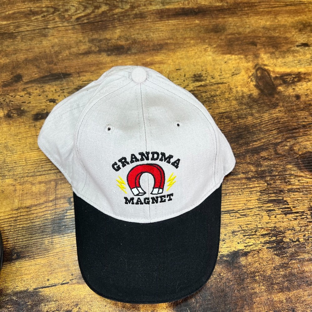 Grandma Magnet Embroidered Adjustable Hat Baseball Cap Comedy