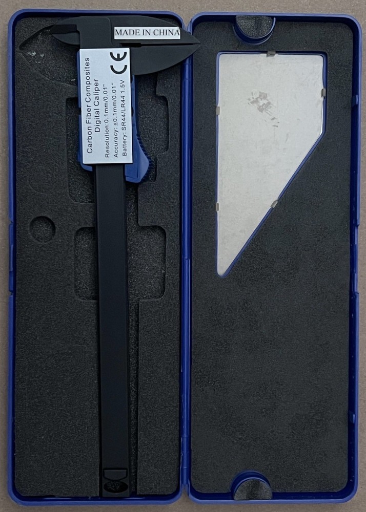 Black Rock Tools • Digital Caliper • 6” • Never Used • Open Box