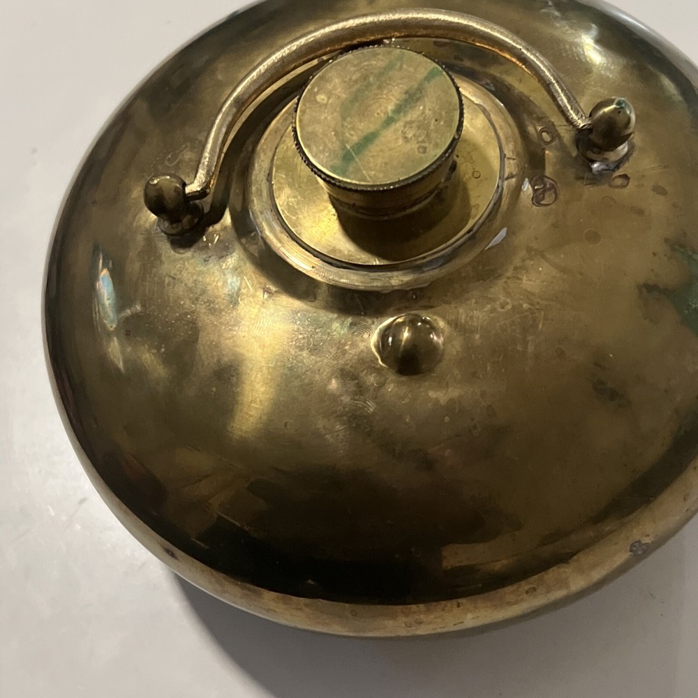 Antique Brass Hot Water Bed Warmer