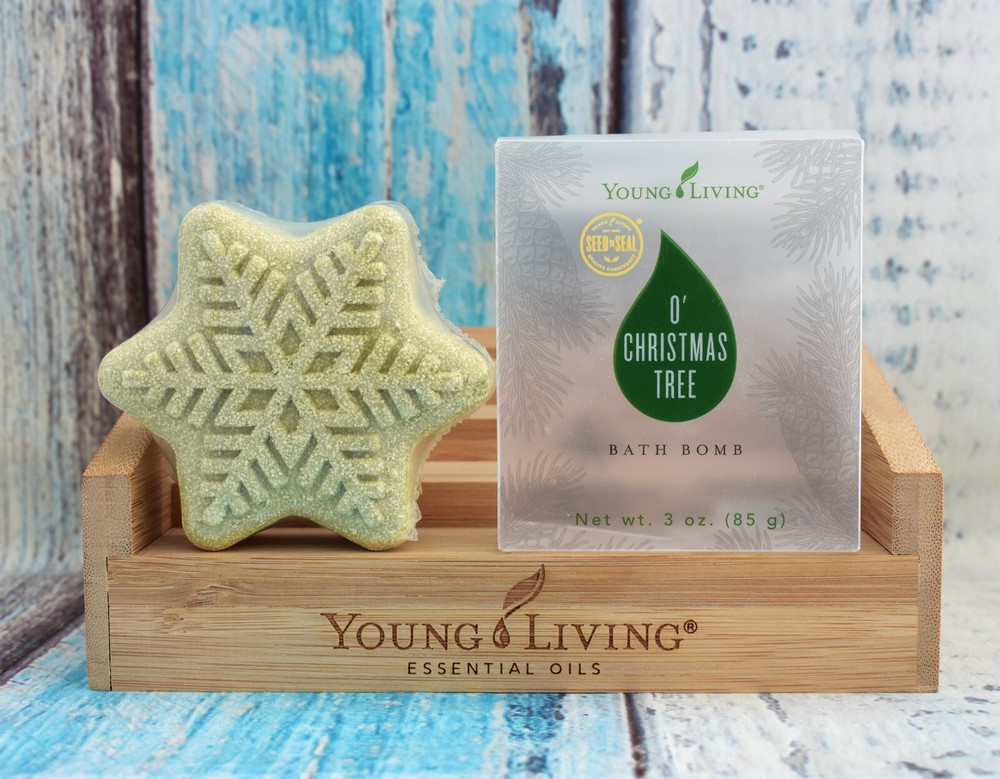 Young Living Essential Oils O' Christmas Tree Bath Bomb