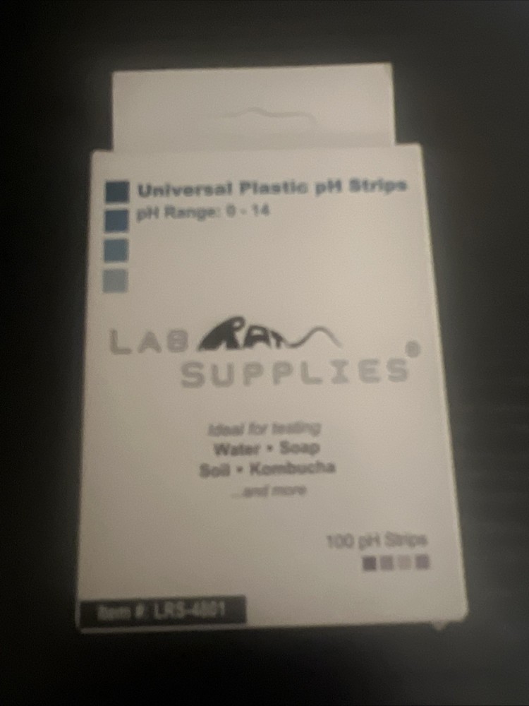 Plastic Hp Test Strips,universal Application (pH 0-14) 100 Strips|for Food,wat