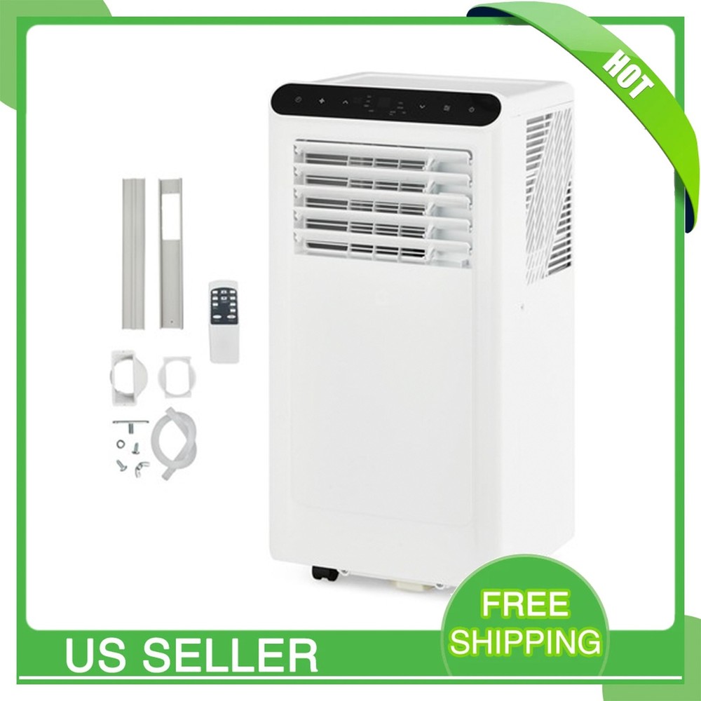 Portable Air Conditioner 3-in-1 Cooling Dehumidifier Fan 8000 BTU AC Unit Remote