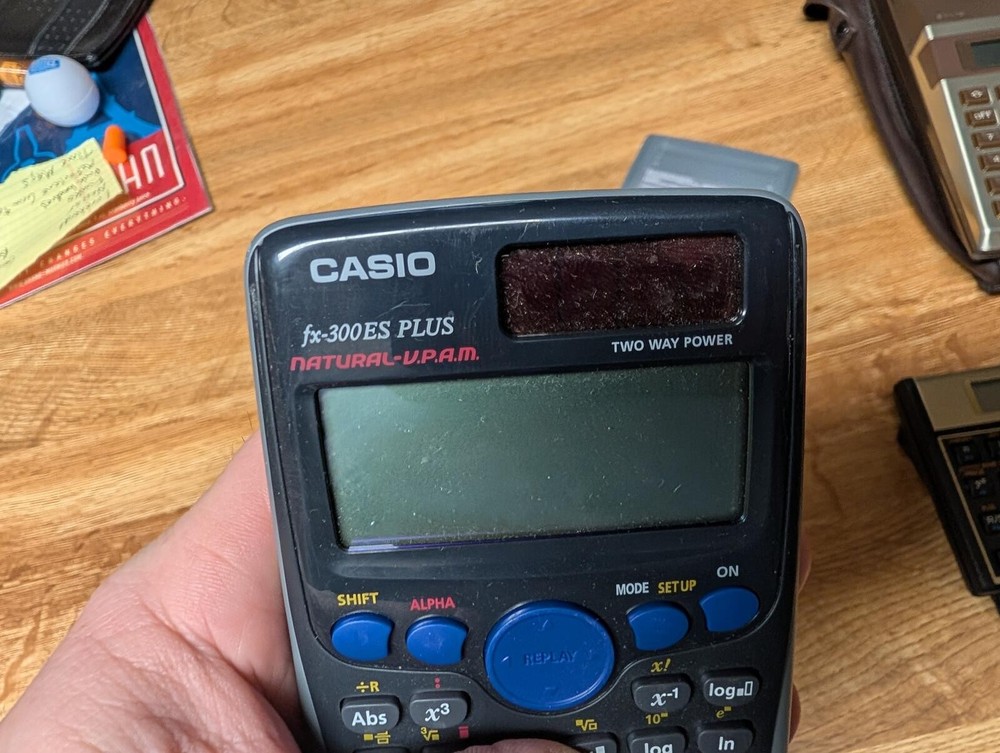 Vintage Casio and Hewlett-Packard Scientific Calculators Collection