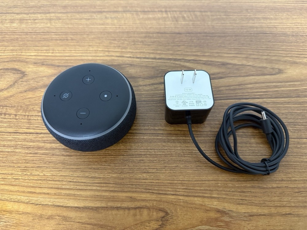 Amazon Echo 3rd Gen Alexa Smart Speaker Charcoal, US Version