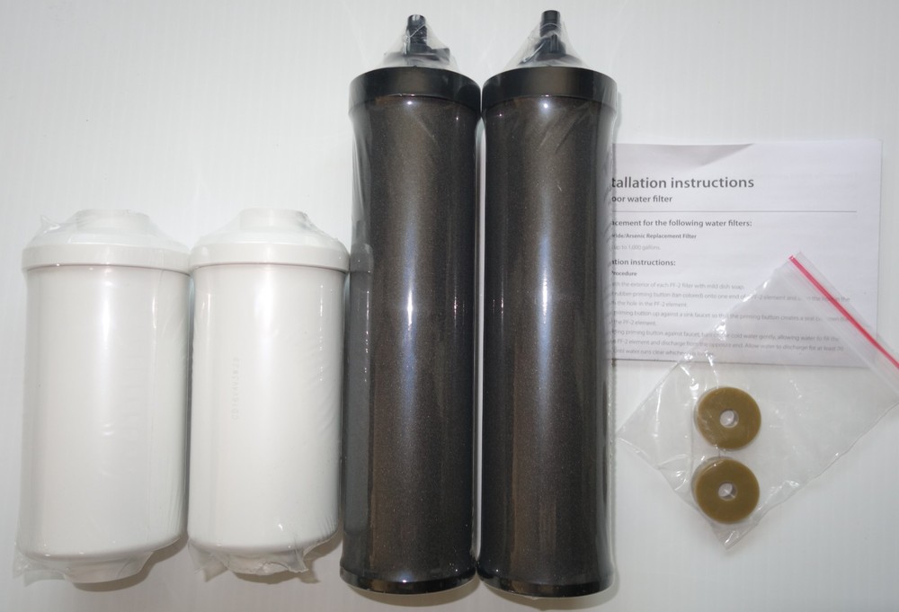 AQUA CREST Water Filter Replacement for Black Berkey® Filters & Fluoride SEALED