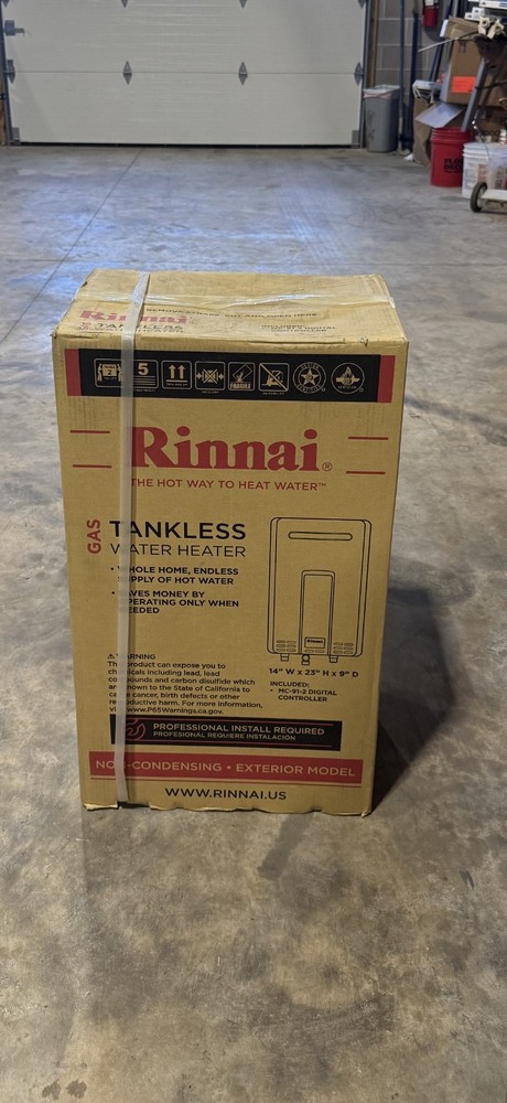 V65EN 150,000 BTU, Non-Condensing Outdoor Tankless Water Heater (Natural Gas)