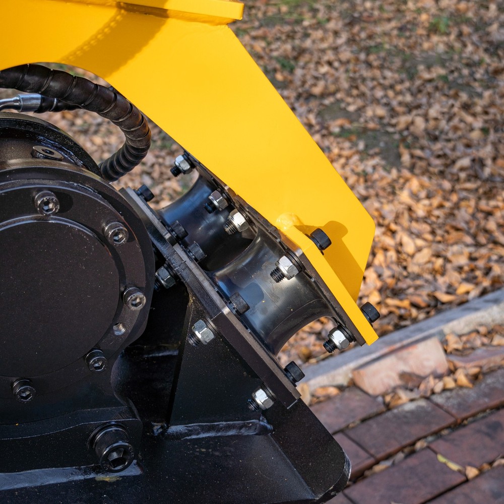 Heavy Duty Hydraulic Compactor Attachment Ft With 1-2 Ton TYPHON Mini Excavators