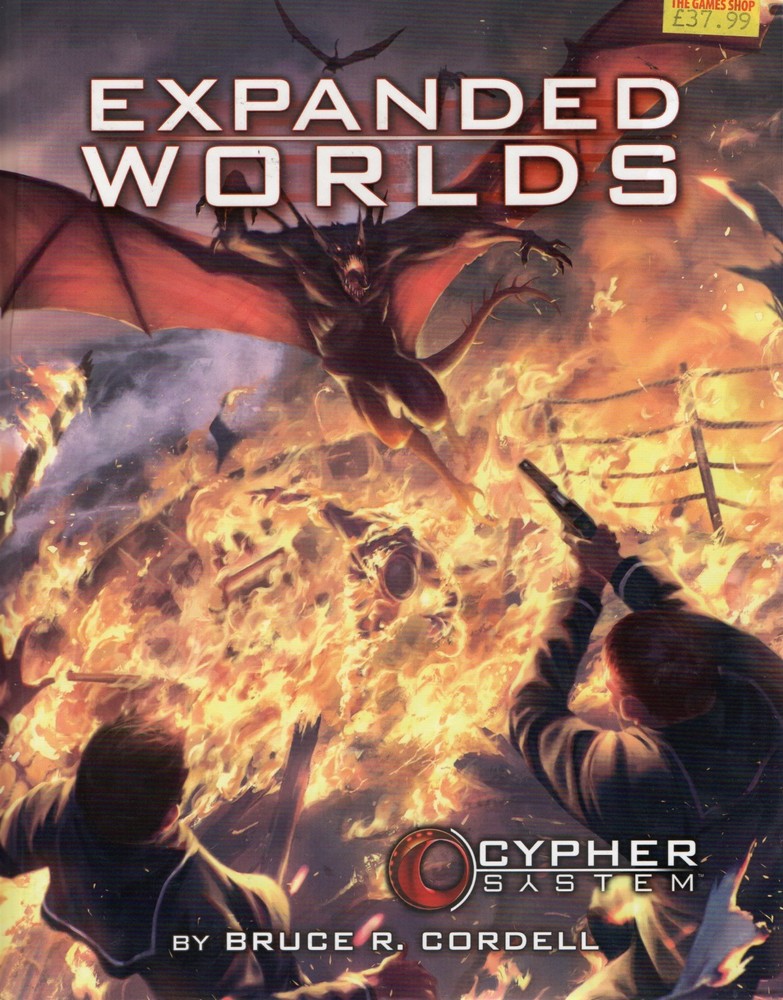 Expanded Worlds RPG rules & guidelines supplement hard cover book