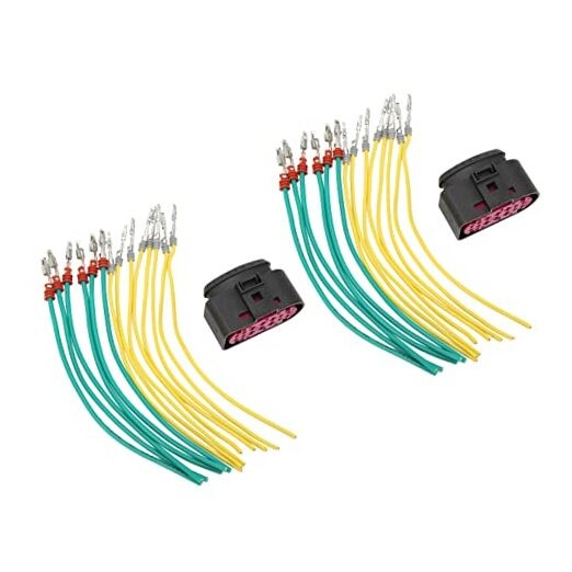Headlight Plug Harness, Headlight Connector Pigtail Plug Replacement for Benz