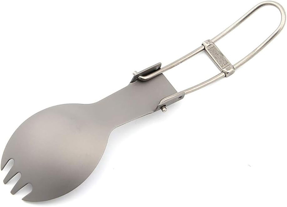 Titanium Folding Spork