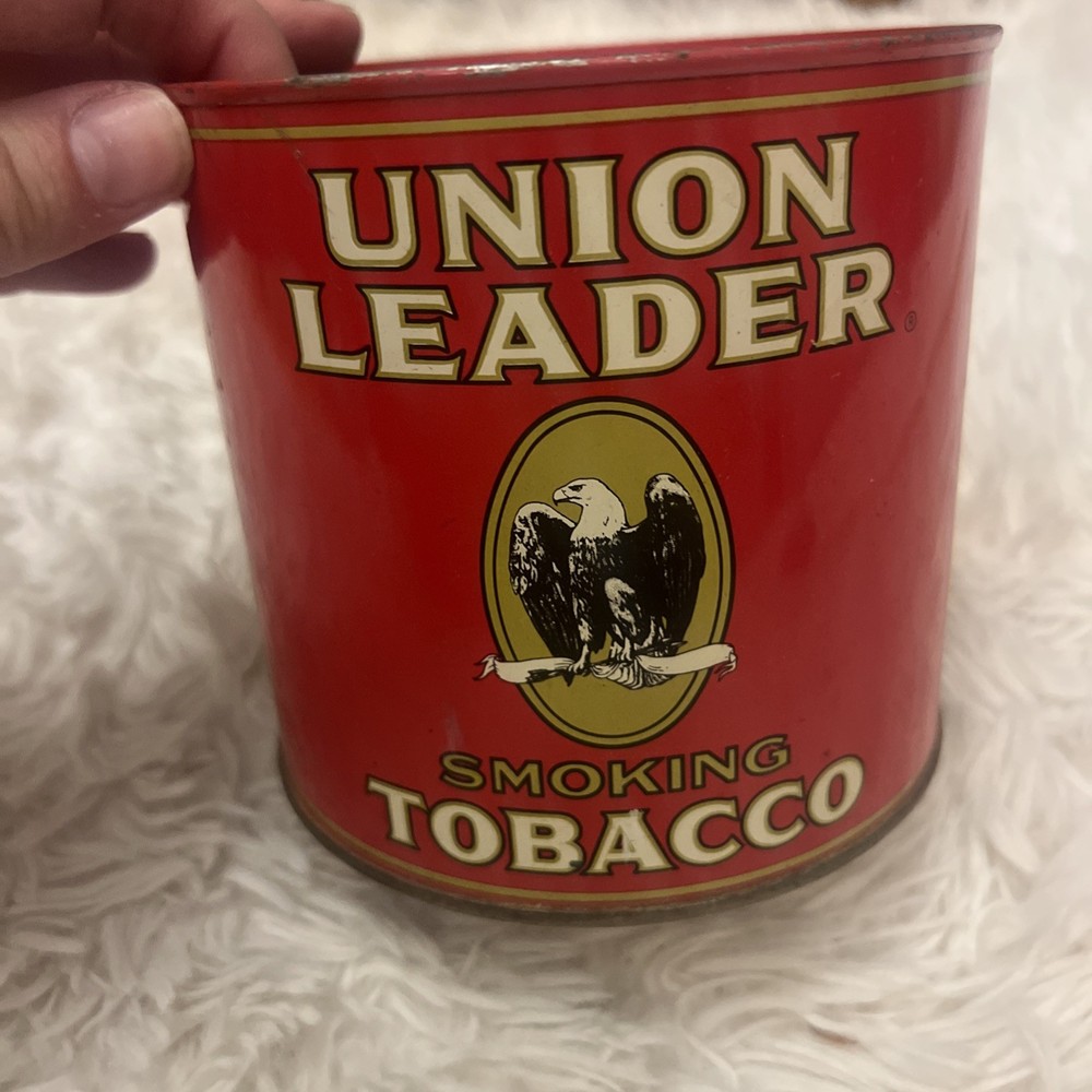 Union Leader Vintage Red Tin