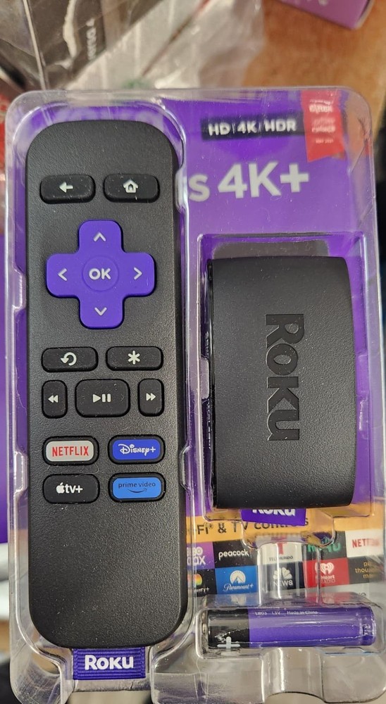 Roku Express Cable Remote - Black (3960R) Open box