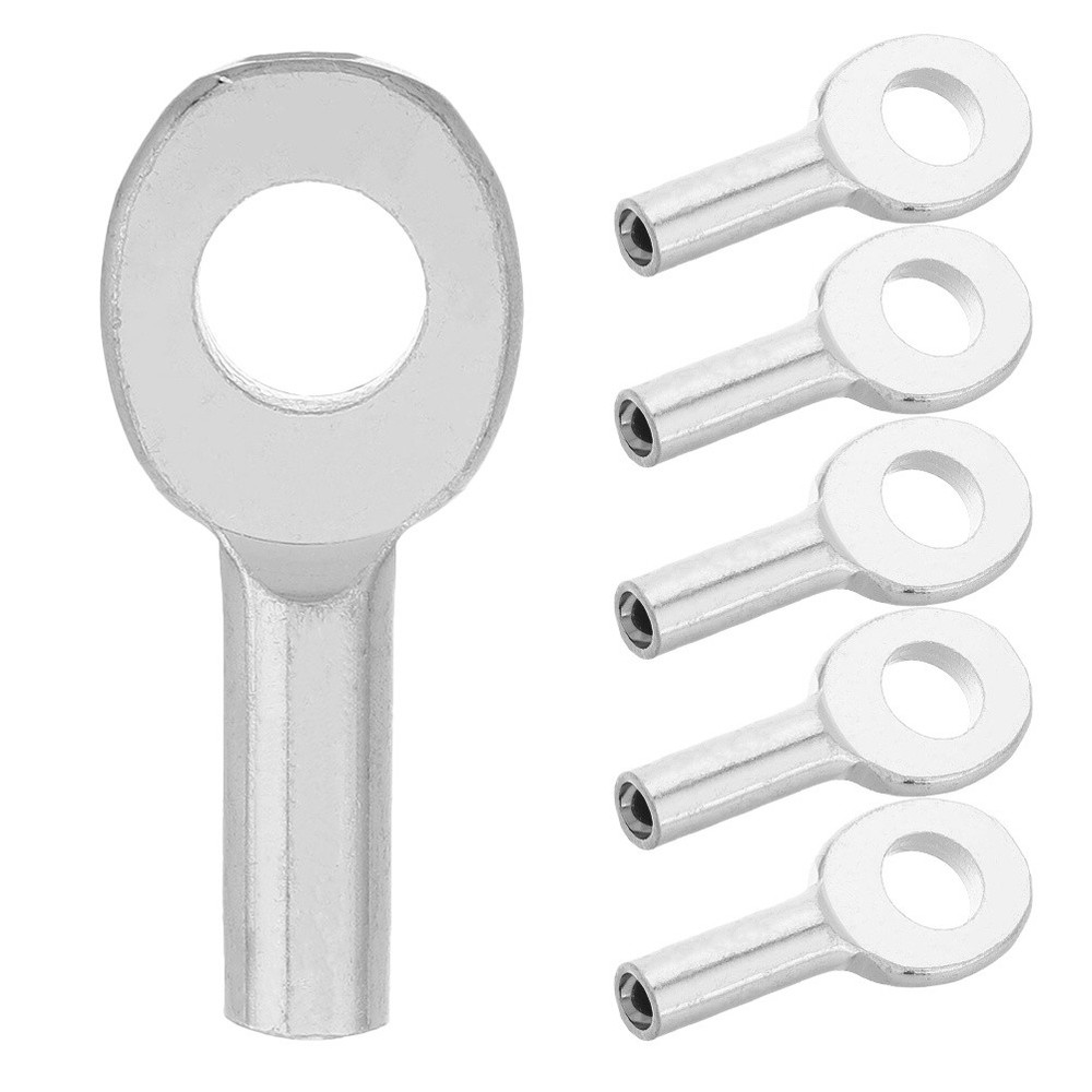 6 PCS Gym Pulley Machine Cable Accessories Stopper Interface Port