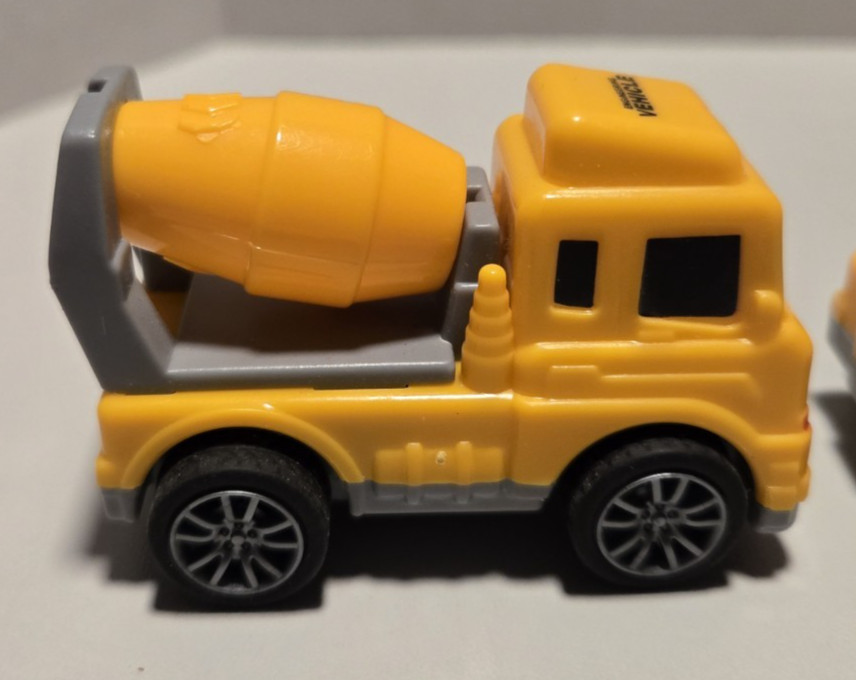 Construction Vehicles Pull and Go Toys Engineering Vehicle Lot Unbranded Plastic