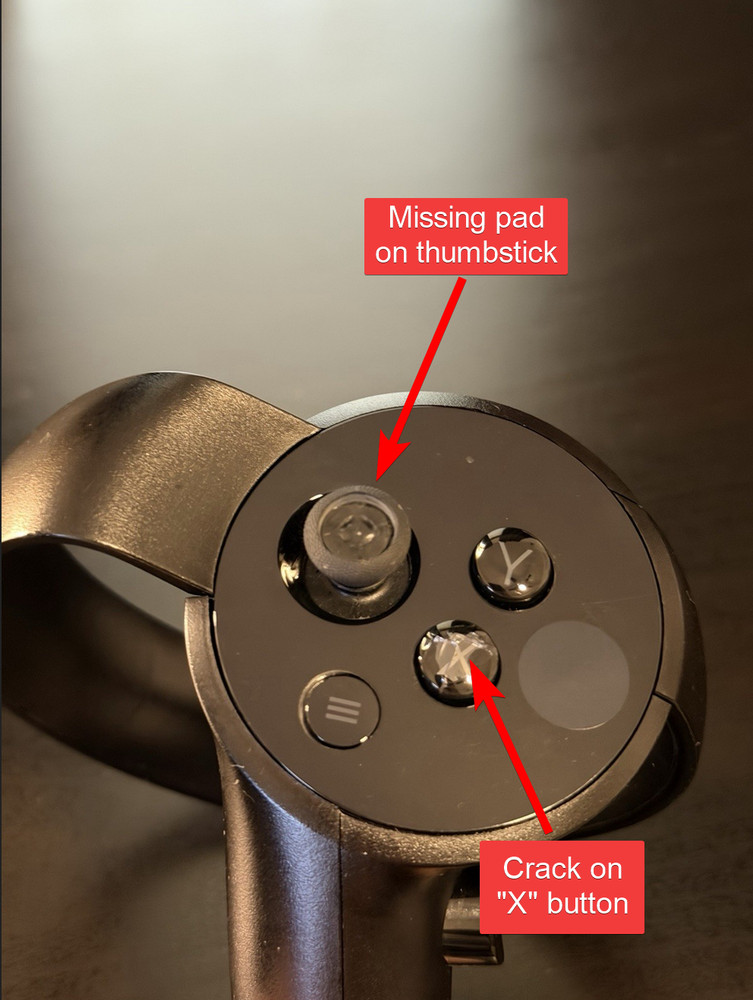 Meta Oculus Rift CV1 Virtual Reality Headset System with Extra Sensor