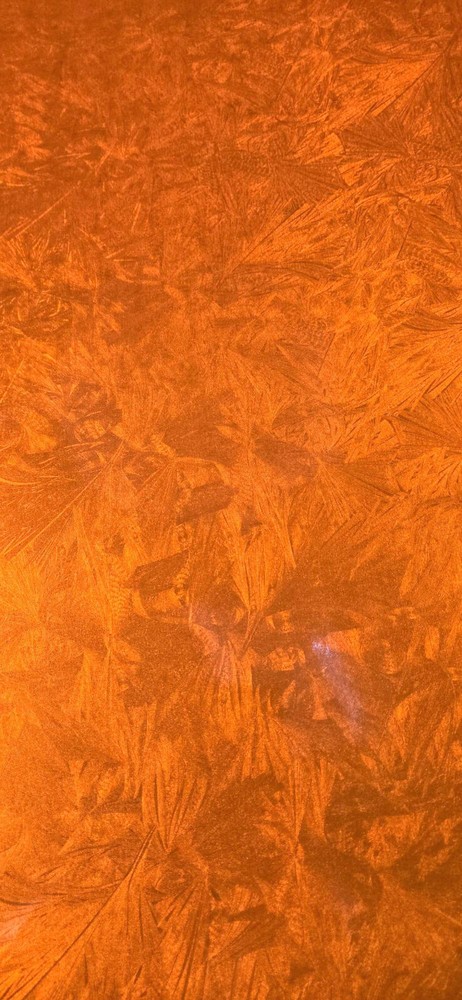 Fluorescent Orange Galvanized Sign Vinyl Plotter Cutter 24" x 10 ft