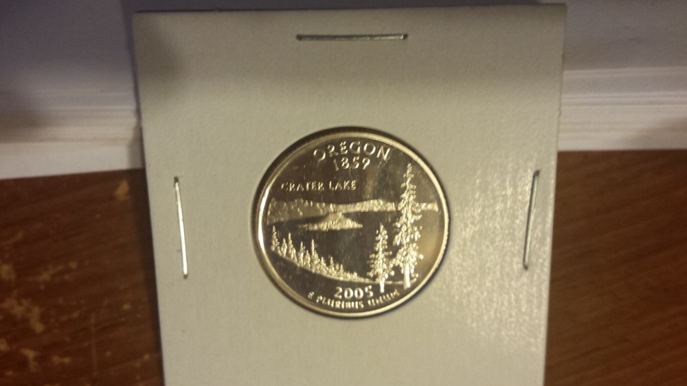 STATE QUARTER 2005 PROOF OREGON