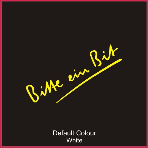 Bitte ein Bit Decal, Vinyl,Sticker, Graphics,Car, Racing, Stack, N2100