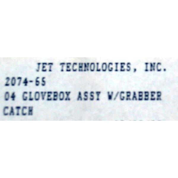Jet Technologies Boat Storage Glove Box 2074-65 | Beige Plastic