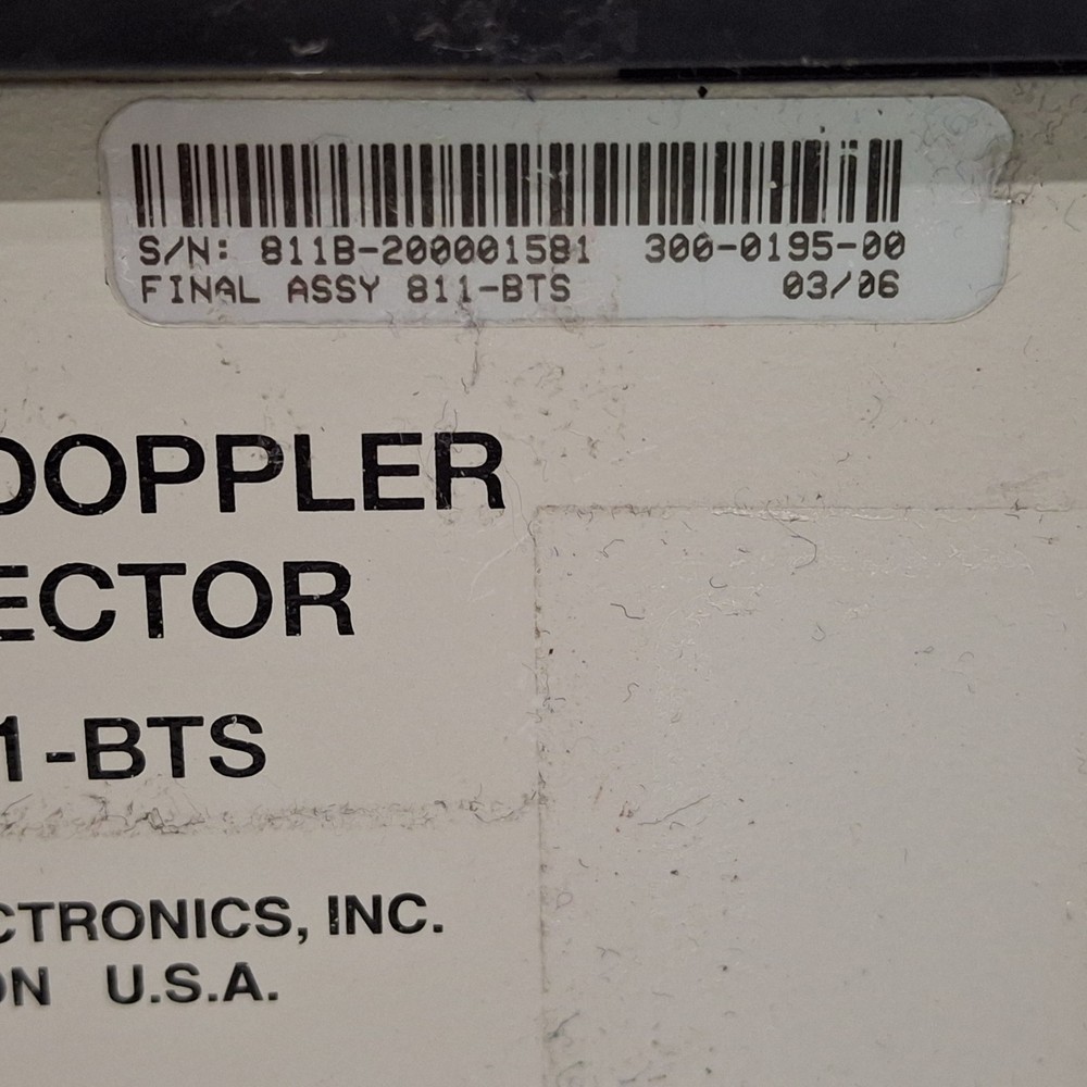 Parks 811-BTS Doppler Flow Detector