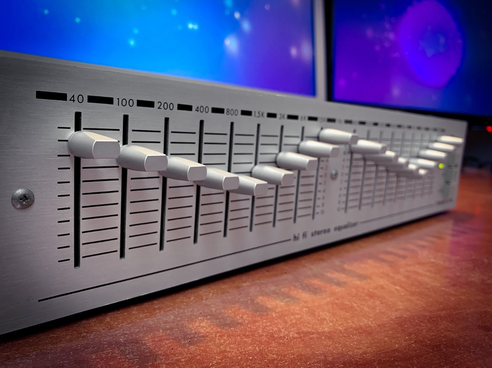 TONAR E701 🌈RaRe🌈 Vintage Stereo Graphic Equalizer