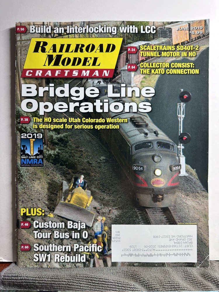 Railroad Model Craftsman - June 2019 - Bridge Line Operations